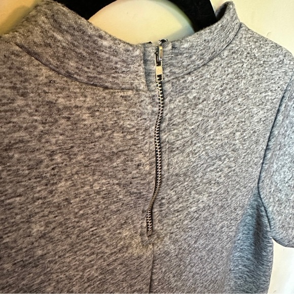 Forever 21 | Heather Gray Scuba Mini Dress | Size Small - Picture 3 of 6